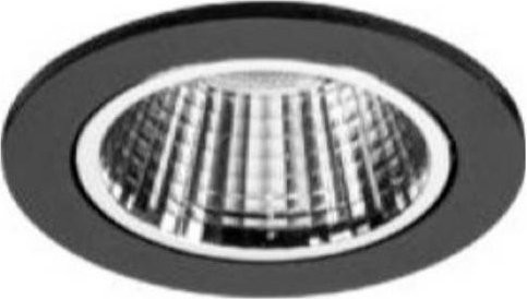 Brumberg 41611183 LED-Einbauleuchte rund in Silber, warmweißes Licht - Bild 1