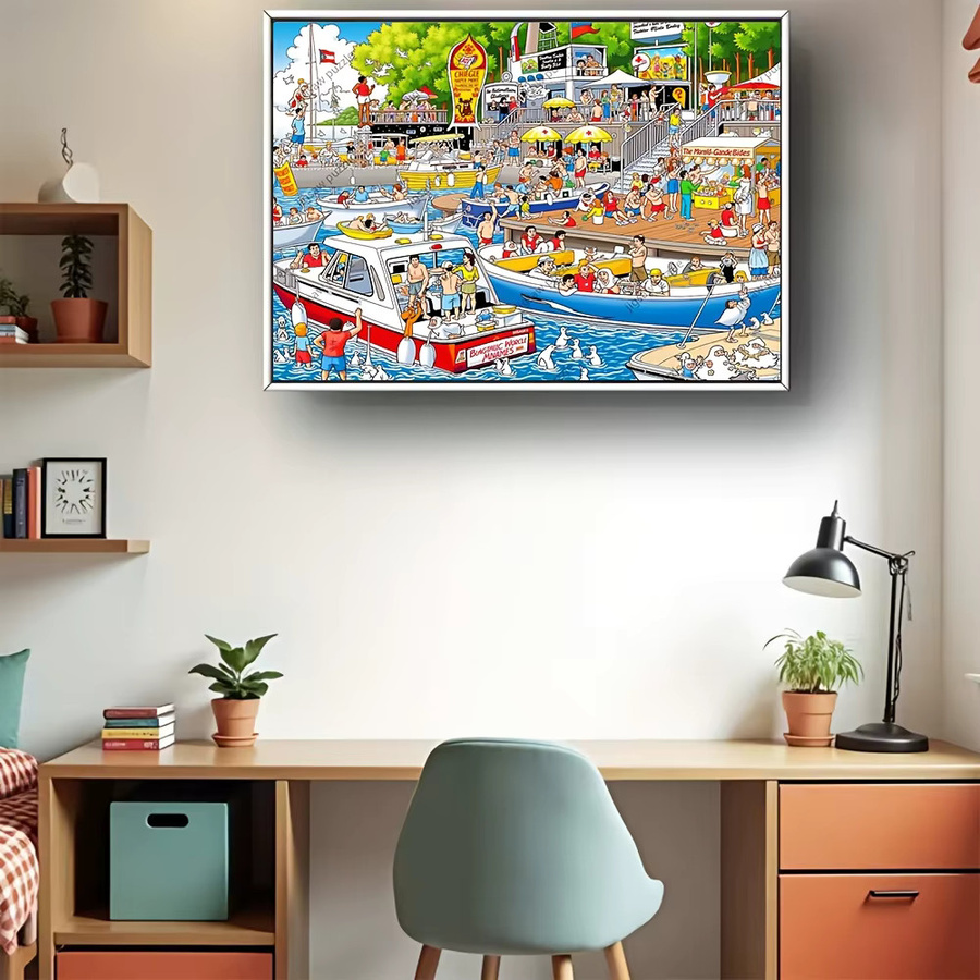AZNM Puzzle, Bunt / Mehrfarbig, für Erwachsene - Bild 3