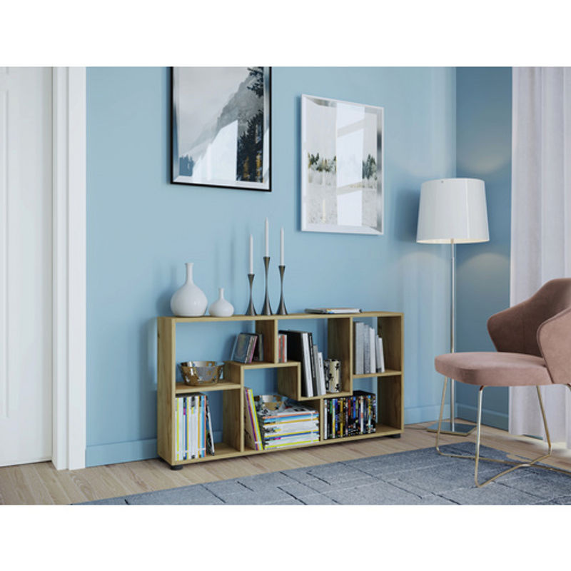 VCM Sideboard Pintal in Braun mit Holzstruktur-Nachbildung, B/T/H: 117 x 20 x 62 cm - Bild 2