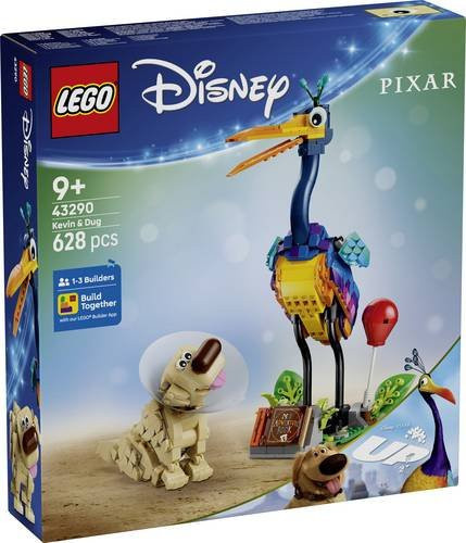 LEGO Disney Pixar Oben Kevin und Dug Konstruktionsspielzeug ab 9 Jahren - Bild 1