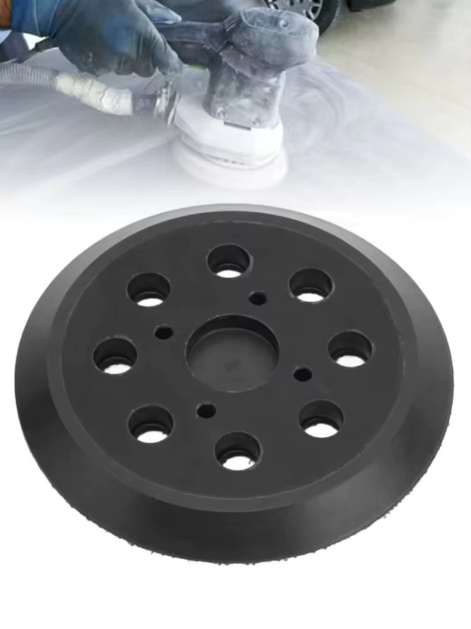 Ryobi 8-Loch-Schleifpad 125 mm Klettverschluss-Ersatzplatte für Zufallsaufler für RS290, RS241, RS 280/RS280VS - Bild 4