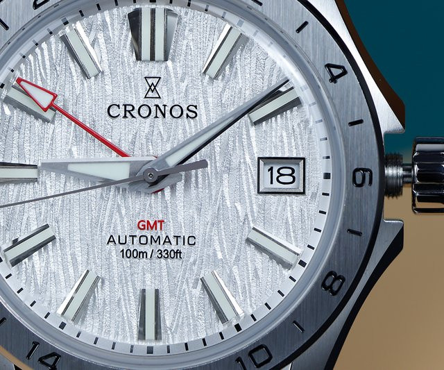 Cronos Armbanduhr Automatik, Edelstahl, Grün, 39 mm, Herren - Bild 1