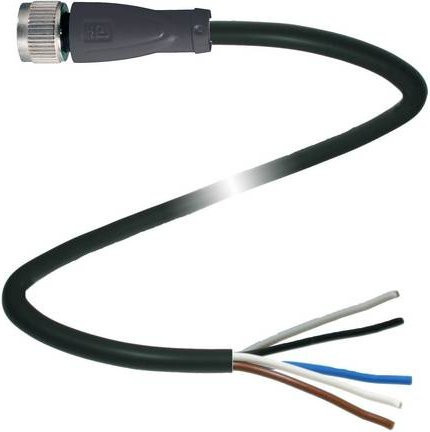 Pepperl+Fuchs 239998-0013 Sensor-Aktor-Steckverbinder konfektioniert, 5 Polzahl, Schwarz, 10 m - Bild 1