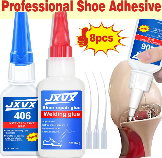 406 Super-Schuhkleber Universalkleber zur professionellen Reparatur von Sneakers, Stiefeln und Leder, 10 ml - Bild 1