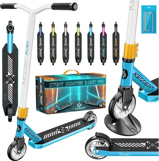 KESSER Stunt Scooter X-Limit-Pro Kickscooter ab 8 Jahren - Bild 1