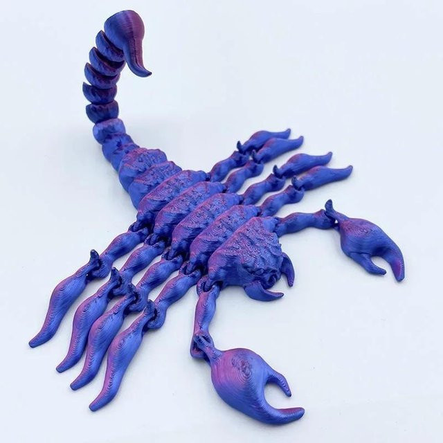 Yiran toy Skorpion Simulation Tier, Gelenkig Bewegliches Ornament, ab 6 Jahren - Bild 1