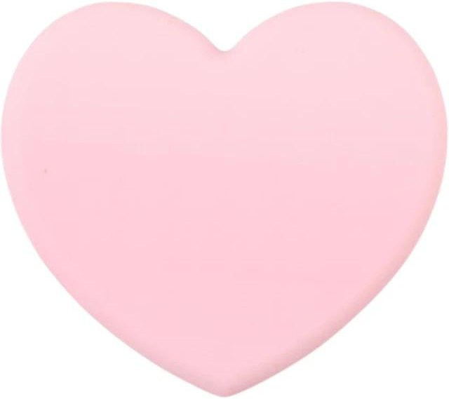 XYNN Hitzebeständige Silikonmatte in Herzform, rutschfester Topfuntersetzer und Tischset, Farbe: Rosa - Bild 1