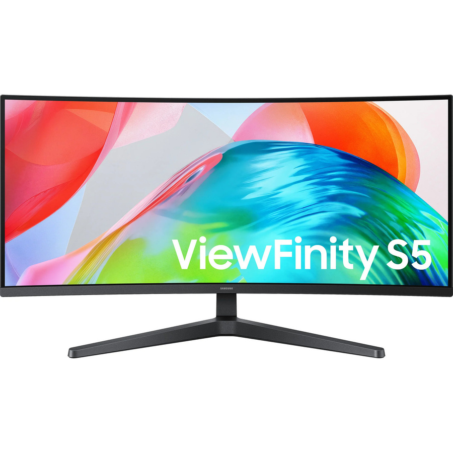 Samsung ViewFinity S34H550GAU LED-Monitor, 34 Zoll, QHD 1440p, VA-Panel, 120 Hz, Schwarz - Bild 1