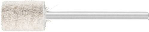 PFERD Filzpolierstifte Zylinderform mit Metalleinlage Durchmesser: 10 mm, Schaft-Durchmesser: 3 mm, Farbe: Weiß - Bild 1