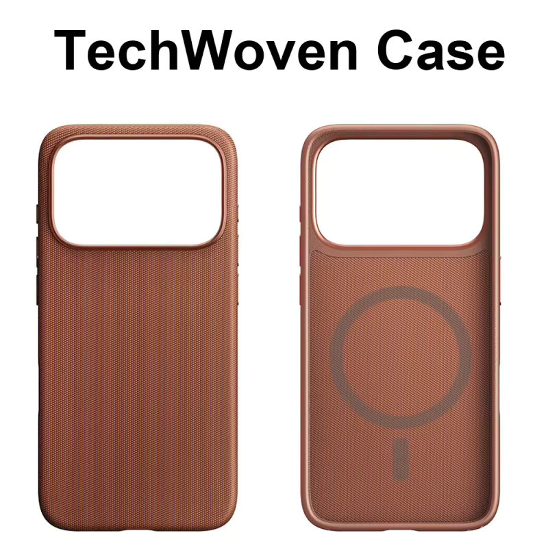 TechWoven magnetische Handyhülle für iPhone 17/16/15/14/13 Pro Max mit MagSafe Wireless Charging in Blau - Bild 2