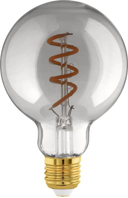 Eglo LED Leuchtmittel E27 Globeform in Transparent mit 4 W und 2.000 K Warmweiß dimmbar - Bild 1