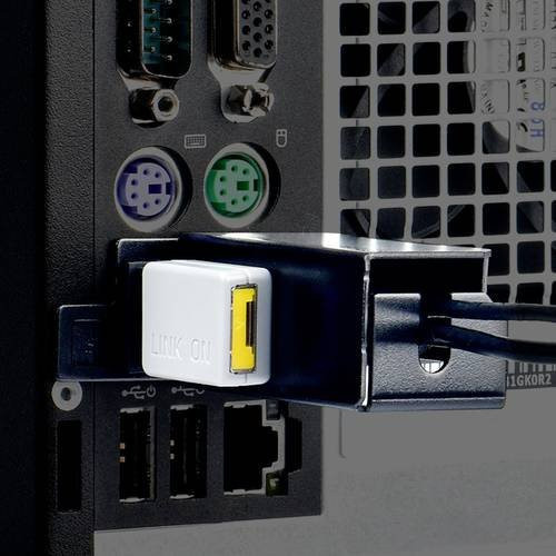 Smartkeeper ESSENTIAL Desktopschloss UM03YL für Tastatur und Maus in Gelb - Bild 1