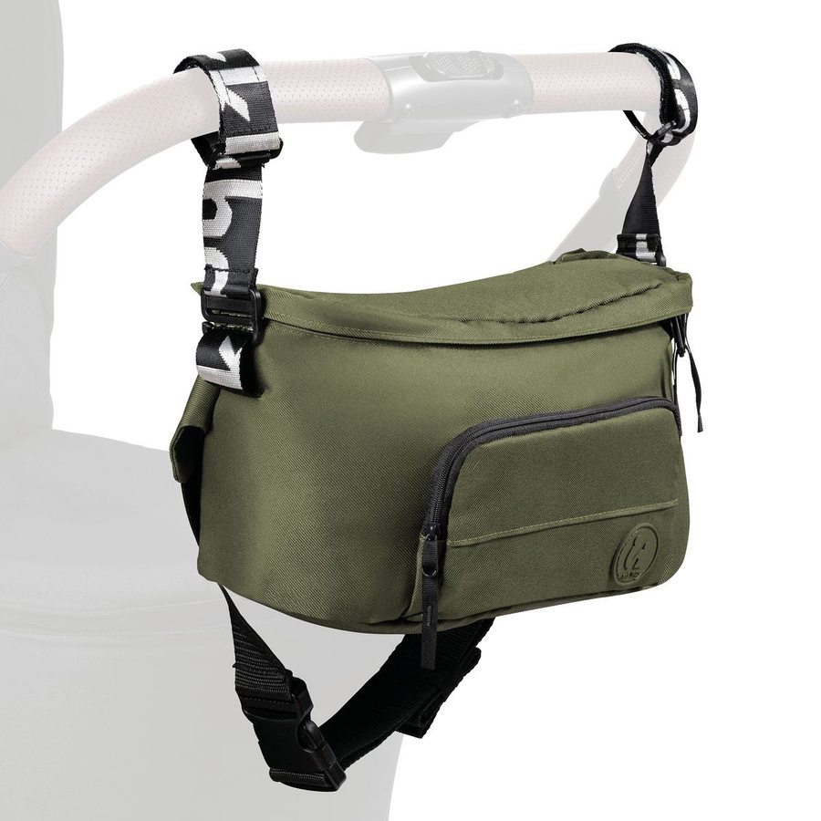 Hauck Universal Kinderwagen Organizer und Bauchtasche in Olive - Bild 1