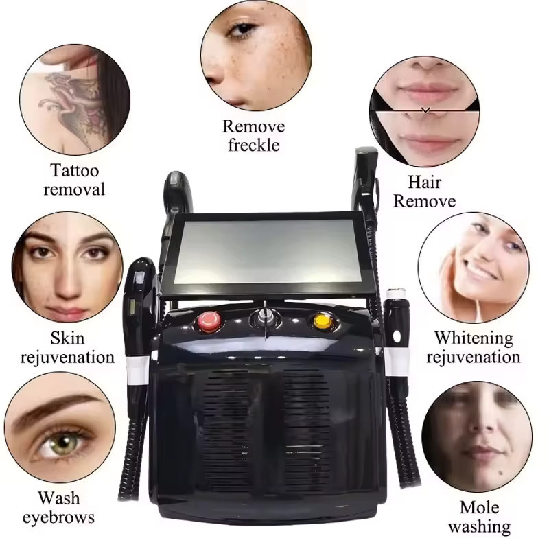 Emsnova Titan-Eis-Laser-Haarentfernungsgerät, 4000W, Unisex, Schwarz - Bild 2
