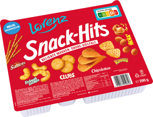 Lorenz Snack-Hits Chips 280 g - Bild 1