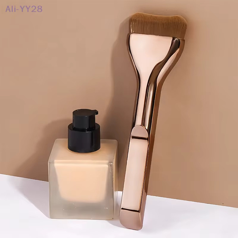 KuZHEN Gebogener Foundation-Make-up-Pinsel, Unisex - Bild 2