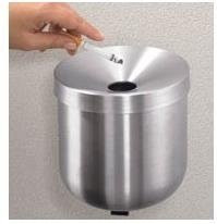 Blomus Wandwaschenbecher aus Aluminium in Silber - Bild 1