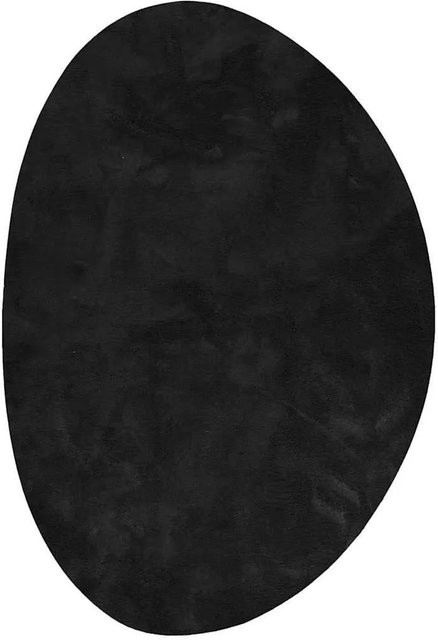 vidaXL Teppich HUARTE Schwarz, Polyester, B: 160 cm, T: 230 cm, rutschfest und waschbar - Bild 1