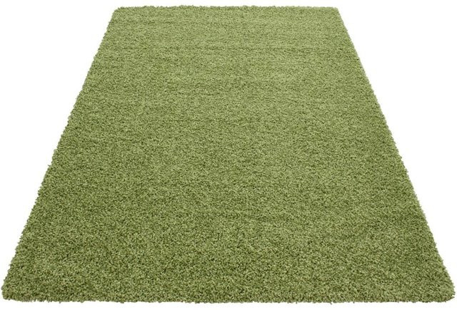 Ayyildiz Hochflorteppich Life Shaggy-Stil Grün B: 60 cm, L: 110 cm - Bild 2