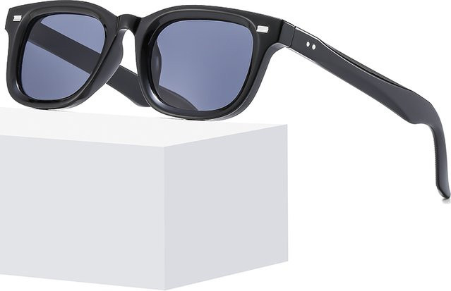 BYLEN Sonnenbrille, Vollrand, Square, Kunststoff, Schwarz, Unisex - Bild 1