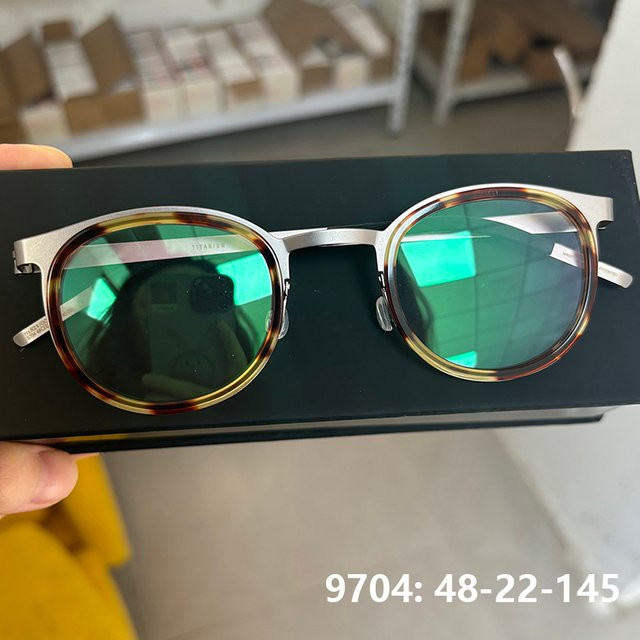 TUTU Korrektionsbrille, oval, Vollrand, Titanium, Unisex - Bild 1