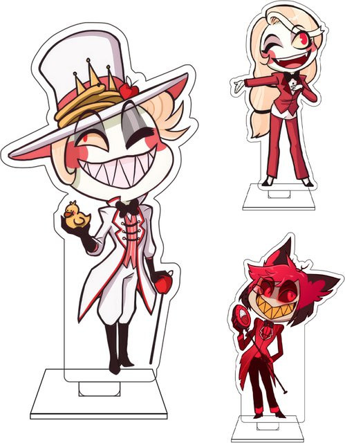 Bandai Hazbin Hotel Standfigur, Einzelfigur, 10 cm - Bild 1
