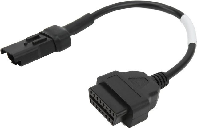 Igeteck OBD-Adapterkabel für Ducati, 4-Pin Motorrad Diagnoseanschluss, Schwarz - Bild 1