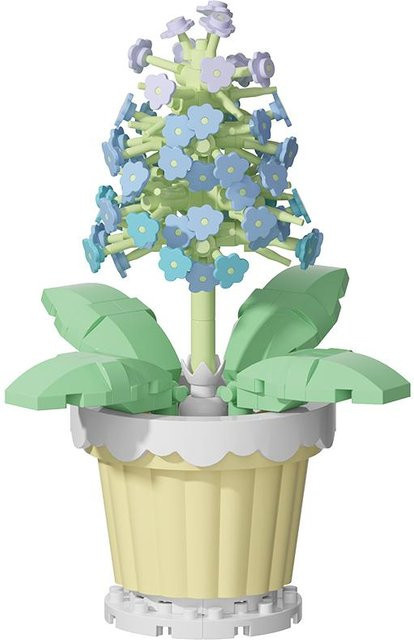 Yiran bag Sonnenblume Topfpflanze Baustein Bouquet Dekoration Puzzle ab 6-12 Jahren - Bild 1