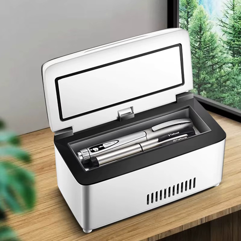 BarraDent Insulin-Kühlbox in Weiß aus Kunststoff für Auto, Outdoor und Reisen - Bild 3