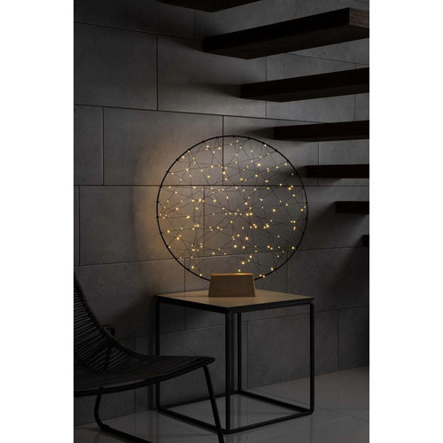 Konstsmide LED Metallsilhouette geometrisch in Schwarz, B/H/T: 5 x 64 x 60 cm - Bild 2