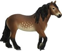 Schleich Farm World Nordschwedische Kaltblut Stute Spielfigur in Braun und Weiß