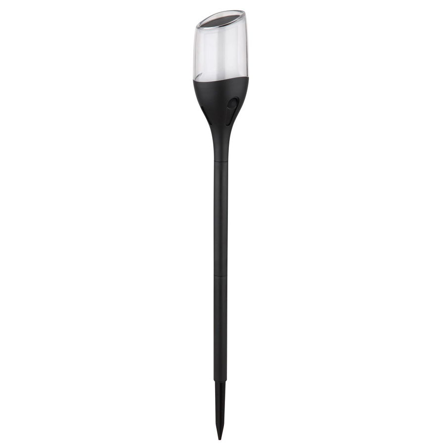 Globo LED-Solarleuchte mit Erdspieß aus Kunststoff in Schwarz Matt für den Garten und Außenbereich, Höhe: 64,5 cm, Durchmesser: 7,5 cm - Bild 2