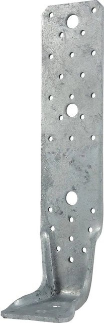 Simpson Winkelverbinder AKR mit Langloch aus Stahl, feuerverzinkt, Farbe: Silber, B/T/H: 28,5 x 8,5 x 6,5 cm - Bild 1