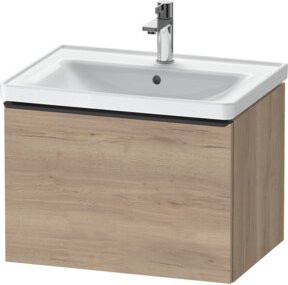 Duravit Waschtischunterschrank D-Neo, wandhängend, weiß/Ei marmoriert, B: 63,4 cm, T: 45,2 cm, H: 44,0 cm - Bild 1