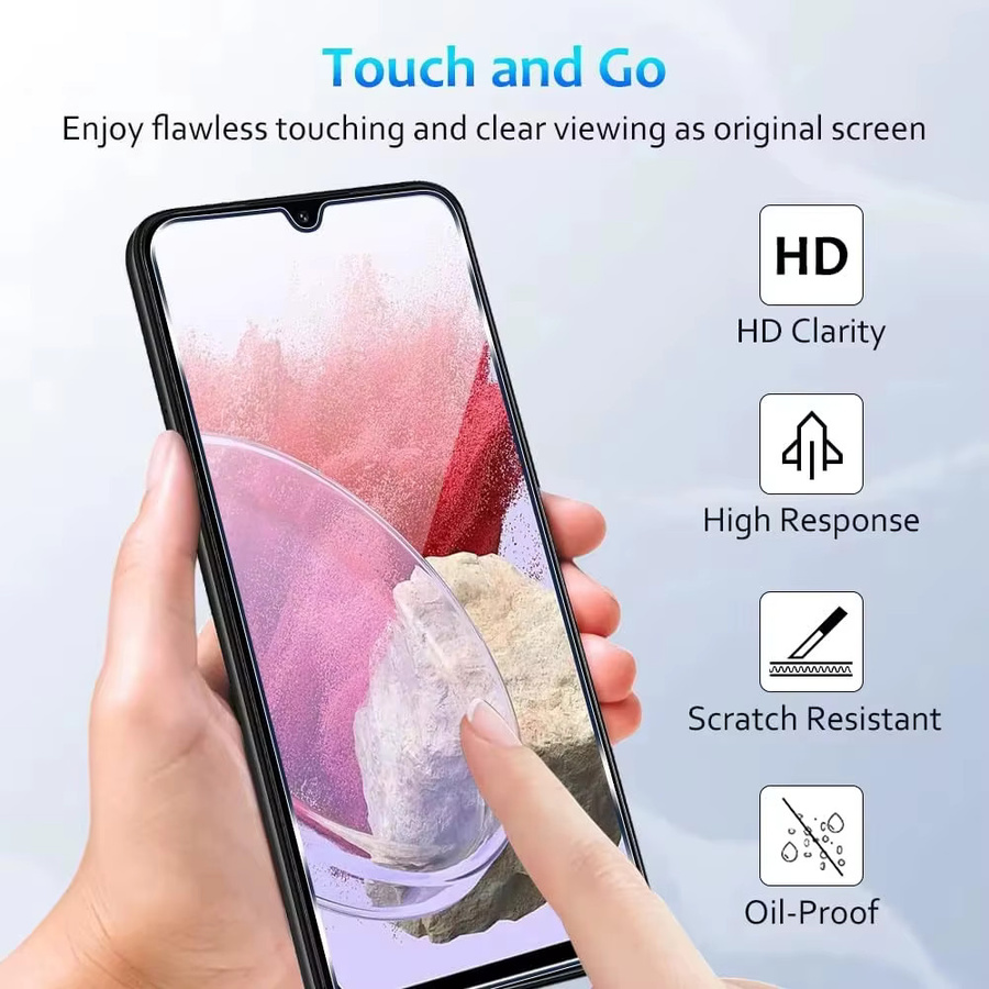 HD Displayschutz Folie Transparent für Samsung Galaxy S26 Ultra S25 Edge S24 S23 S22 Plus - Bild 2
