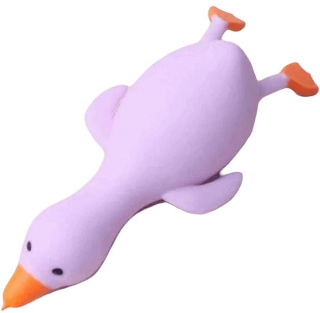 Binchi Fitness Bunte Ente Squishy, violett - Bild 1
