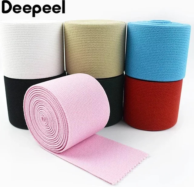 Deepeel Elastisches Gummiband Grau, Breite: 6 cm - Bild 1