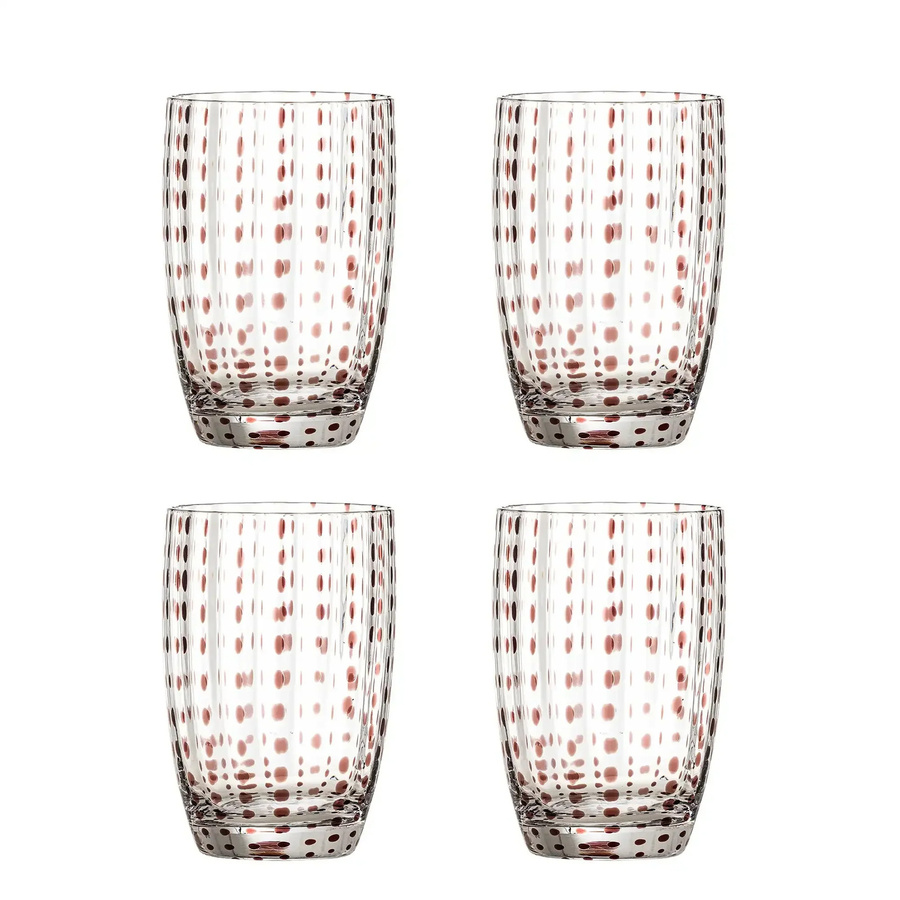 Bloomingville Trinkglas Brinley aus Glas in Braun - Bild 1