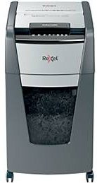 Rexel Optimum AutoFeed+ 225M Aktenvernichter P5 in Schwarz mit Mikroschnitt 2 x 15 mm, 60 l Fassungsvermögen und 225 Blatt Schnittleistung - Bild 1