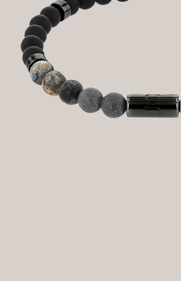 Joop! Armband, Edelstahl, Schwarz, Herren - Bild 2