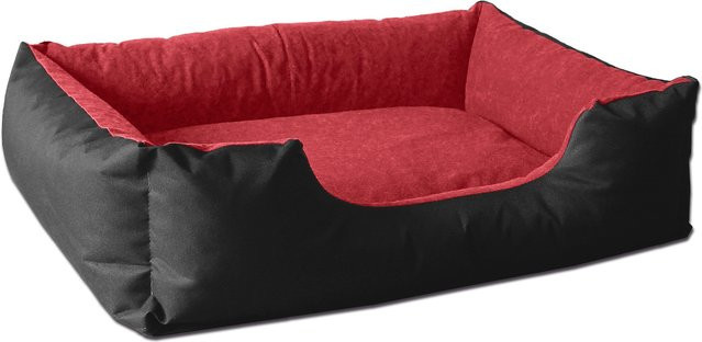 BedDog Hundebett LUPI Hundesofa in Schwarz mit waschbarem Bezug - Bild 1