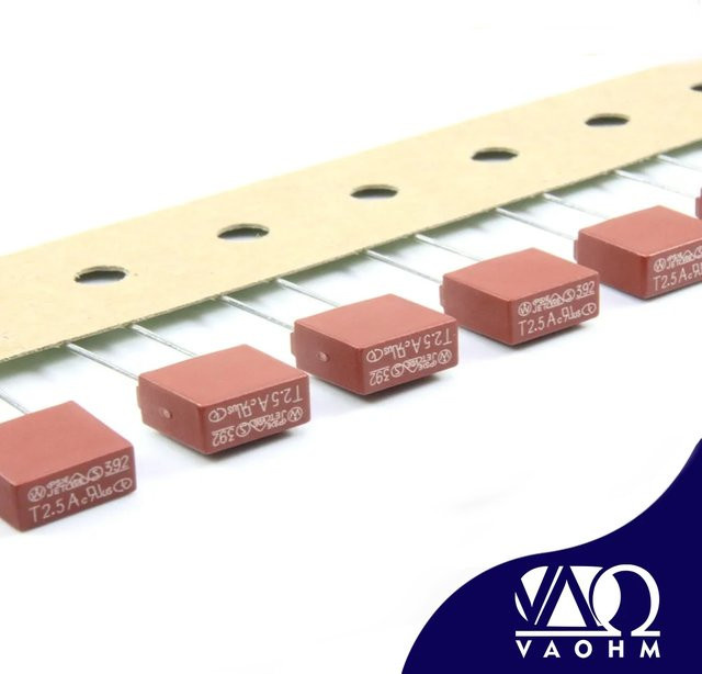 VAOHM 10er Set Zeitverzögerungssicherungen Typ 392 für LCD TV Power Boards in Rot - Bild 1