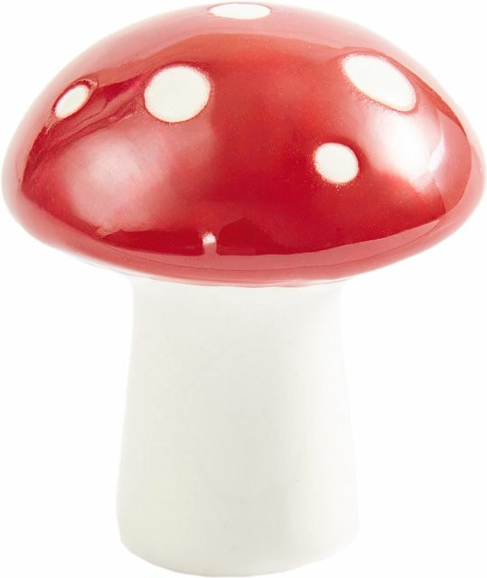 Rico Design Porzellan Fliegenpilz in Rot/Weiß - Bild 1