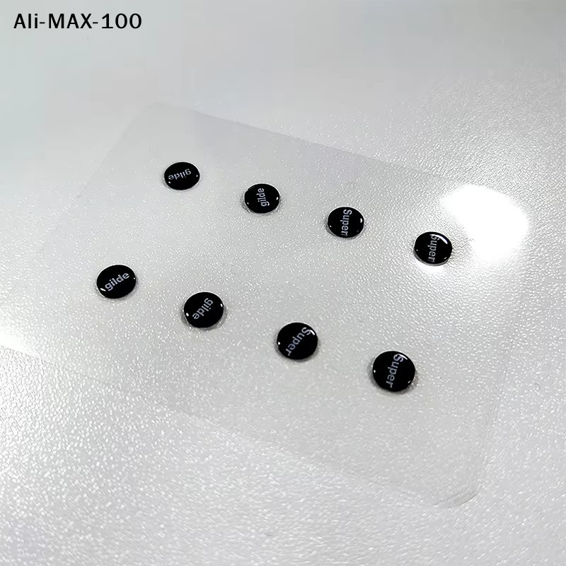 AyS Glas-Mausfüße DIY Universal Dots Mausfüße-Pads für Gaming-Mäuse, transparent - Bild 2