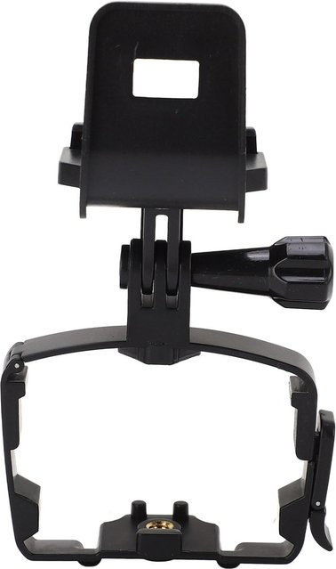 Handheld Stabilisator Halterung mit 14 Schraubhalterungen und verstellbarem Multiwinkel für DJI Black in Schwarz - Bild 1