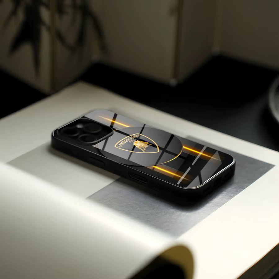 Rastar Handyhülle aus Glas in Schwarz für iPhone und Samsung Modelle - Bild 2
