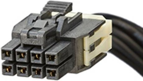 Molex Buchsengehäuse-Kabel Schwarz mit 8 Polen 451300803 Bulk - Bild 1
