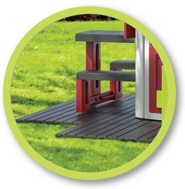 Smoby Bodenplatten-Set mit Klicksystem, 6-teiliges Set - Bild 1