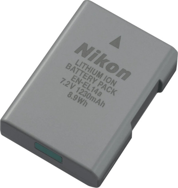 Nikon EN-EL14a Akku in Grau - Bild 1