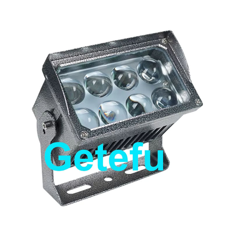 Getefu LED Wandfluter Außenbeleuchtung Weiß wasserdicht mit schmalem Strahl für den Garten - Bild 2